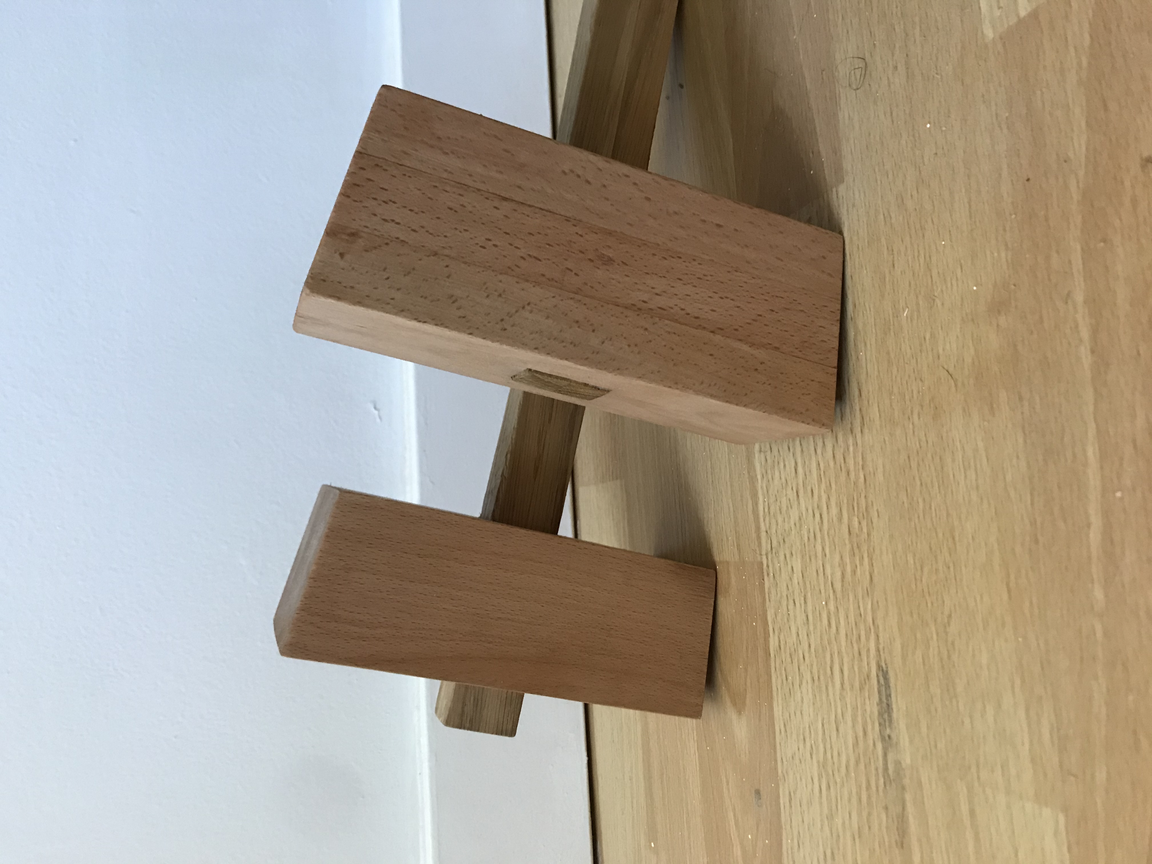 Finished side by side