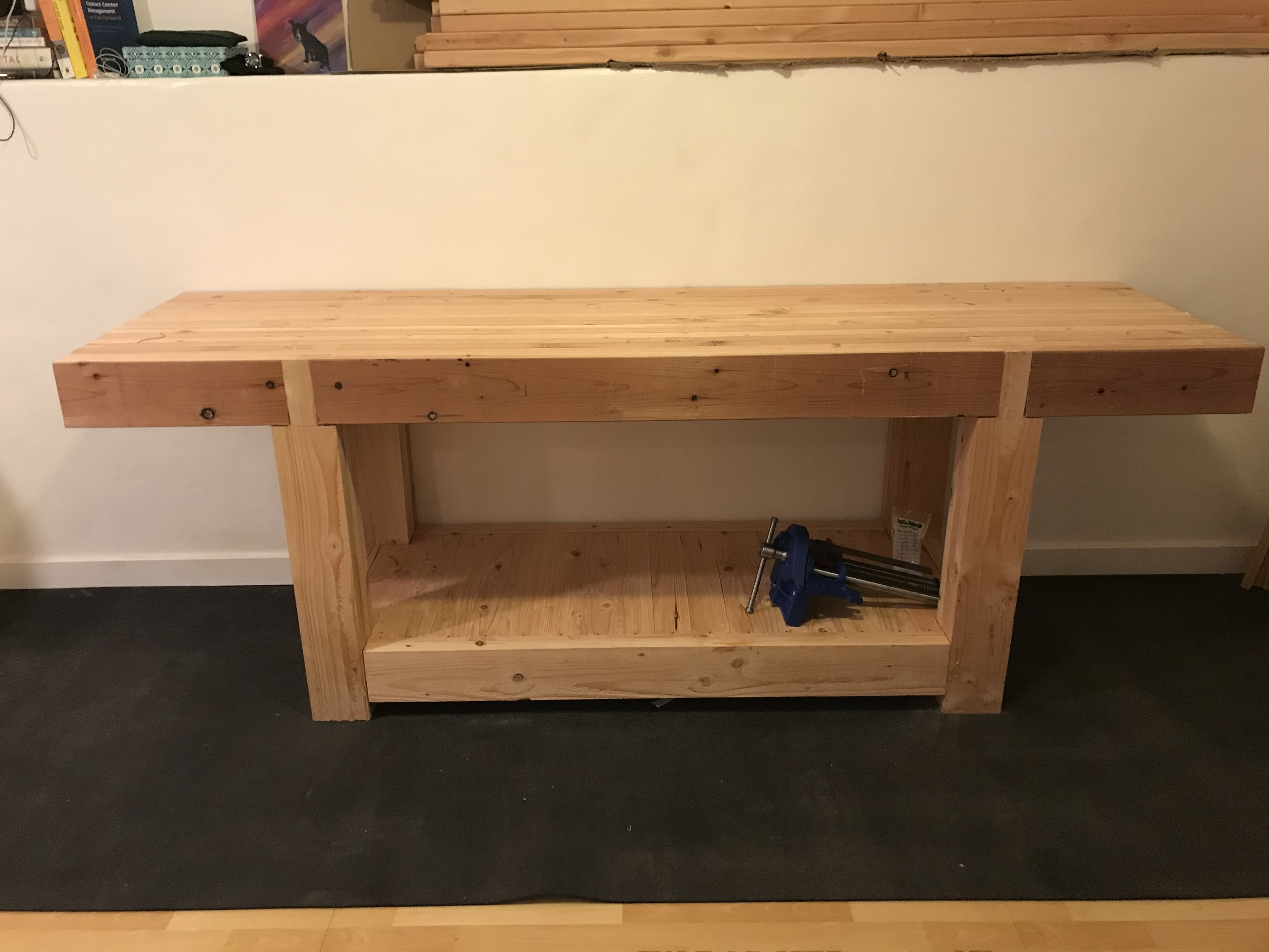 Mostly finished front view