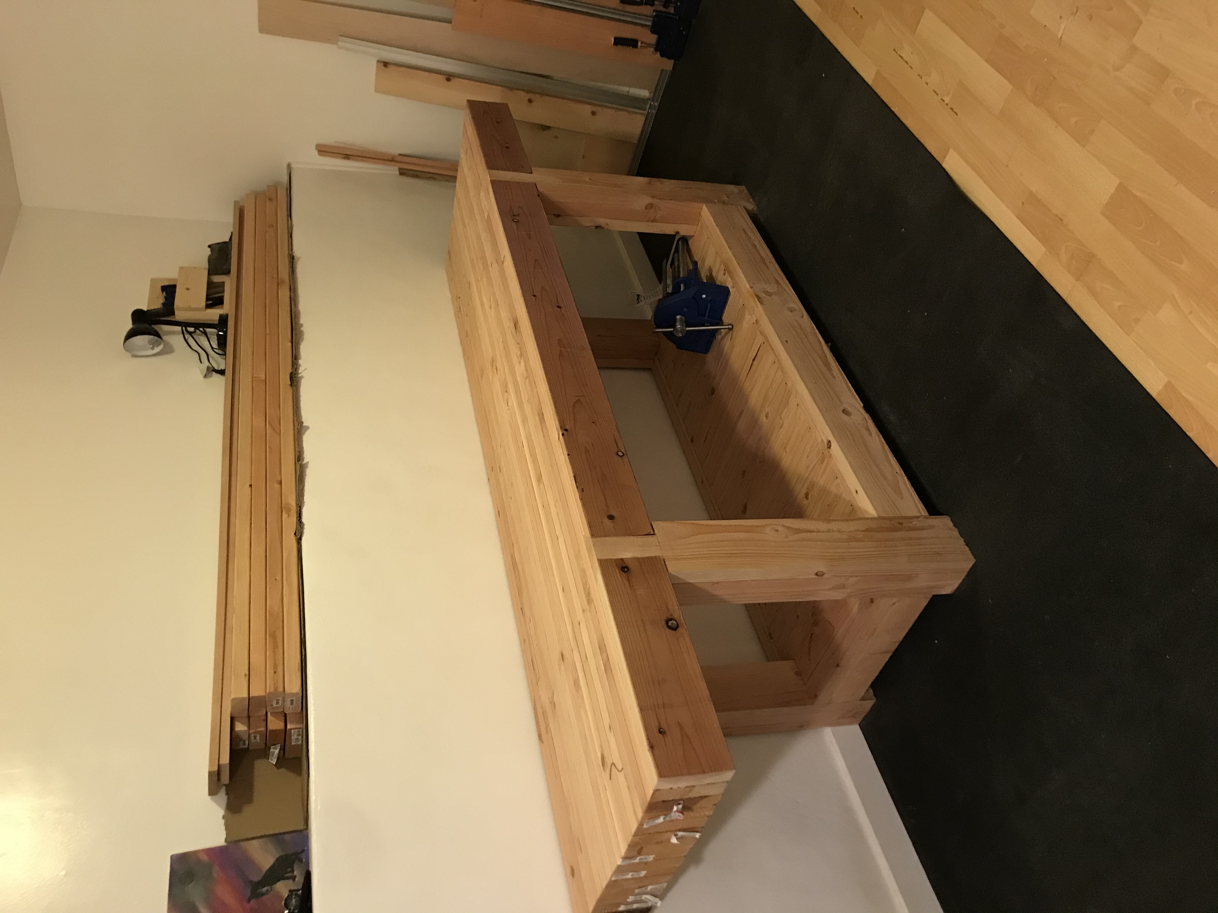 Mostly finished side view